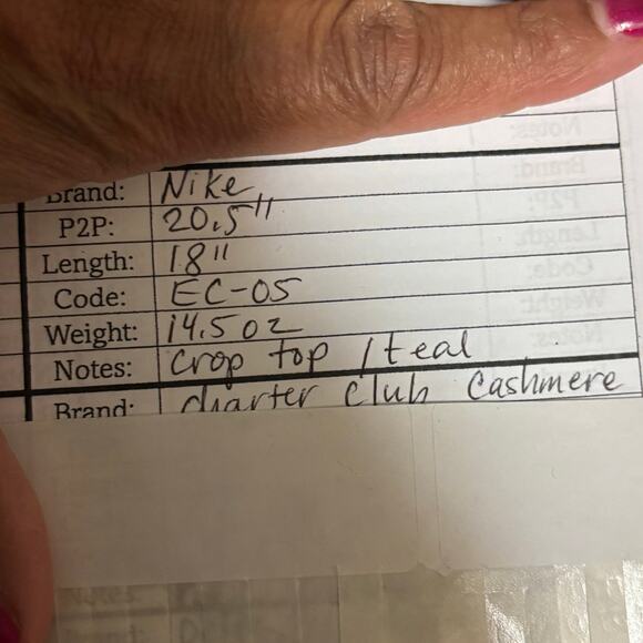 Nike Teal Crop Hoodie Women’s Small 100% Cotton Pullover Skater Athleisure - Picture 9 of 9